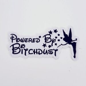 🔮3/$15 Powered By Bitchdust Fairy Iron on Patch
